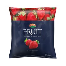 냉동 퓨레포션 딸기 1kg 에이드 케이크 무스케익 빙수 아이스크림