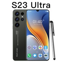 7.3 HD 스크린 언락 휴대폰 S23 울트라 4G 5G 스마트폰 오리지널 셀룰라 듀얼 심 안드로이드 13 휴대폰, 한개옵션1, 17 12GB 512GB Green