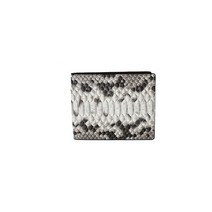 리얼 뱀피 파이톤 남성 반지갑 선물 뱀가죽 중지갑