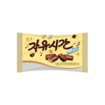 해태 자유시간 미니 180g x 1개 초코바 견과류바 등산간식