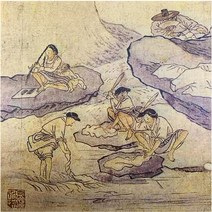 30cmX30cm 김홍도 풍속화 빨래터 포인트데코벽화아트 타일 대량소량 주문제작가능, 1개, 고흐_반 고흐의 방