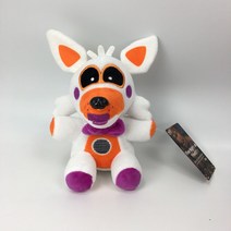20 센티미터 FNAF 5 박 프 레 디 자매 점 Funtime Fox Foxy 털 장난감 소프트 충전 동물 장난감 인형 어린이 선물 봉제인형, 다색