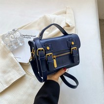 유니크한 미니멀 디자인 가방 여성 가방 가을 겨울 유행 크로스백 고급 질감 작은 네모 가방