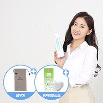 덴탈퓨어 무선 구강세정기 블루, 그레이