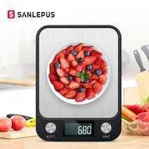 전자 저울 타임모어 커피 바리스타 10kg 주방 디지털 정밀 균형 음식 그램 규모 보석, 블랙-10kgx1g
