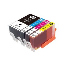 asw 902xl hp 프린터용 hp 902 호환 잉크 카트리지 officejet pro 6950 6958 6960 6962 6968 6961 6963 6964 6966 6970, 4 개 1 세트