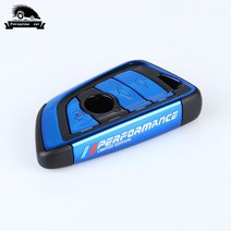 ABS 도금 케이스 M 성능 BMW X1 X3 X5 X6 1 2 5 7 F15 F16 E53 E70 E39 F10 F30 G30 FOB 쉘 PROTECOR, blue set 02