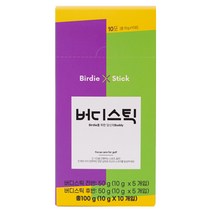 NEW 버디스틱 골프 간식 선물 필드 라운딩 용품 1BOX, 100g, 1개