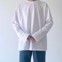 가가고고 오버핏 빅사이즈 롱슬리브 박스티 긴팔 루즈핏 티셔츠