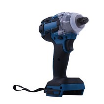 에어렌치 21v 전기 렌치 브러시리스 임팩트 0-520N.M 토크 4200 Rpm 무부하 속도 자동 수리 랙 나사 너트 전동 공구, [03] UK, [02] no battery