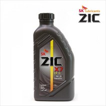SK 가솔린 합성 엔진오일 지크 X7 1L 휘발유 LPG 겸용 차량용품 윤활유 가솔린엔진오