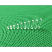 100PC 지우기 색상 2.54MM 15.9MM 3MM Led 다이오드에 대 한 빛 파이프 LED 튜브 갓 교체 CLP 3.0|Diodes|, L 6MM
