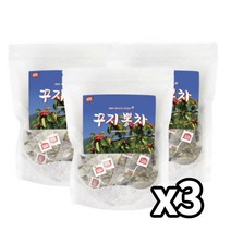 국내산 100% 국산 꾸지뽕 꾸찌뽕 구지뽕 티백 3팩 180개 티 tea 잎 차 뿌리 나무 열매 카페인없는 커피대신 마시는 물대용 먹는법 부모님 어르신 추천