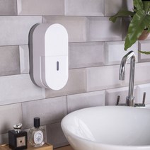 벽걸이 물비누 거품비누 디스펜서 부착형 케이스, 화이트