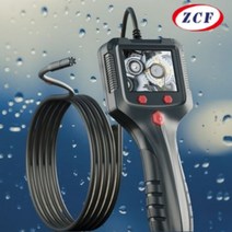 ZCF 고화질 배관 내시경카메라 내시경 산업용 공업용 하수구 전기 카메라 관로 탐지기, 렌즈 8mm 길이30m