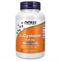 나우푸드 엘 시스테인 500mg 100정