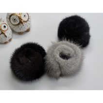 밍크털 손목 워머(1세트/2개)