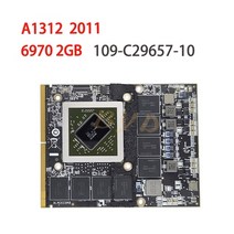 그래픽카드 원래 ati hd 6970m 5750 4850 4670 비디오 1gb 2gb 109-c29657-10 for imac 27quot a1312 gpu 2009 2010, 6970 2GB