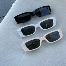빈티지 스퀘어 뿔테 남자 여자 레트로 선글라스 루이