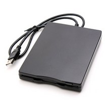 [Coms] USB 외장 FDD (검정 USB 1.1) U3107, 블랙