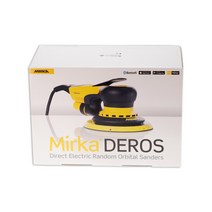 Mirka 미르카 DEROS 625CV 샌더 샌딩기 150mm 2.5mm 스트로크 목공구 자동차 광택기 세트