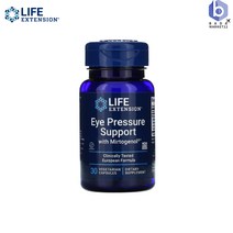 Life Extension 라이프익스텐션 Eye Pressure Support with Mirtogenol 30정 베지캡슐 스테아르산 결정셀룰로스 stearic acid