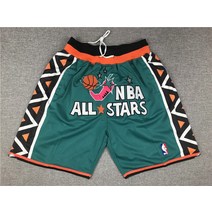 NBA 바지 1996 ALLSTAR 그린 농구팬츠 헬스반바지 B120