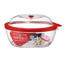로이첸 전자렌지 용기 원형 3800ML 반찬통 보관통 밥팩-2802EA, 본상품선택