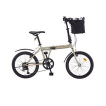 [삼천리자전거] 링크 플러스 7단 20인치 접이식 자전거 2021, 샌드 베이지