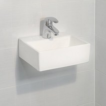 A-7 인테리어 미니세면기/ 수전 팝업트랩 별도구매 (클릭하여 선택), 인테리어미니세면기+왕(멍)팝업+i트랩