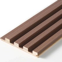 템퍼보드 인테리어 루바 원목 벽 웨이브 템바 보드, 클래식 우드 폭14.7cm  길이 2.8m