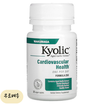 쿄릭 숙성 마늘 추출물 원퍼데이 카디오바스큘러 써포트 1000mg 30정, 2병