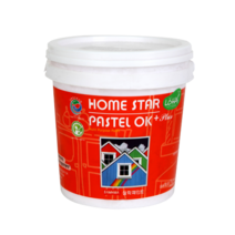 삼화 홈스타파스텔OK플러스 반광 1L 0.4L 친환경 목재 철재 몰딩 방문 페인트하다, 오렌지에이드