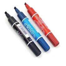 두꺼운 유성판 마카펜 네임펜 10개 3종택1 멀티펜 볼펜판촉물 3색볼펜 홍보볼펜 독특한볼펜 칼라풀한스타일, 3) 빨강색 10개