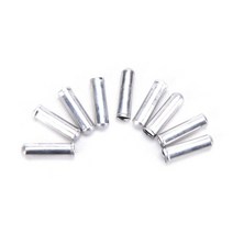 100 pcs 실버 컬러 도매 자전거 자전거 시프터 브레이크 케이블 팁 캡 끝 압착, 은