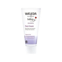 Weleda Baby Calendula 너리싱 페이스 크림 1.7 액량 온스 금송화와 라놀린이 함유된 식물이 풍부한 모이스처라이저, 센시티브 페이스 크림-화이트 멜_1.70 Fl Oz(1