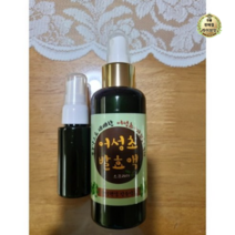 어성초발효액 어성초 자소엽 녹차잎 발모팩 어성초스프레이 180ml 웰빙햇살/국내산/ 1개, 8개