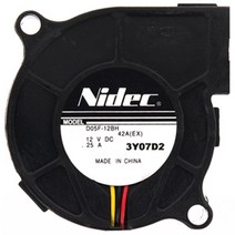 쿨러텍 Nidec D05F-12BH-3P 블로워팬, 1개, 선택하세요