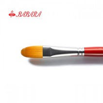 바바라 20F 아크릴붓 낱자루, 4호