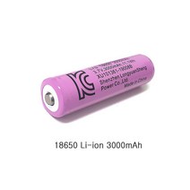 (포워드테크) 18650 배터리 리튬이온 충전지 배터리 KC인증 3000mAh 고출력 보호회로 3.7v 1개, 18650 - 3000mAh