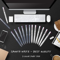 무중력 ® 삼색볼펜 12자루세트