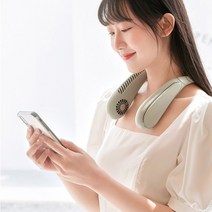 목에 거는 선풍기 USB 넥밴드 휴대용 날개없는 선풍기 넥풍기