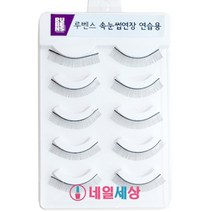 루벤스 연습용 속눈썹 5쌍