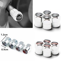 금속 휠 타이어 밸브 캡 4 개 BMW 호환호환 메르세데스 벤츠 호환 호환도요타 포드 아우디 폭스 바겐 닛산 오펠 스코다 볼보 사브, [01] for AUDI