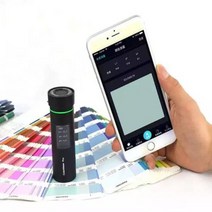 휴비나인 색차계 색상 코드 번호 찾기 ColorMeter SEProMAX 휴대용 분광 광도계 색도계 인쇄 및 섬유 용, 색상Meter Pro