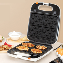 전기 윤아 샌드위치 크로플 와플 메이커 기계 와플기 누룽지 아메리칸 길거리