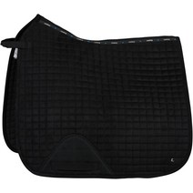 HORZE 쿨링 여름 퀼트 마장 말 안장 패드 통기성 포함, Horse, 다크 그레이.