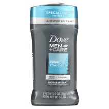 Dove Men+Care 클린 컴포트 데오도란트 2팩 각 2.7oz(76g)