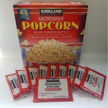 커클랜드 시그니춰 전자레인지 팝콘, 22개, 93g
