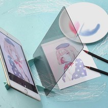 화판 나무 미니 철제 테이블 휴대용접이식 이젤 드로잉 보드 광학 이미징 스케치 반사 디밍 브래킷 페인팅